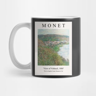 Claude Monet View of Vétheuil 1880 Exhibition Painting Mug
